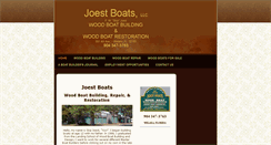 Desktop Screenshot of joestboats.com